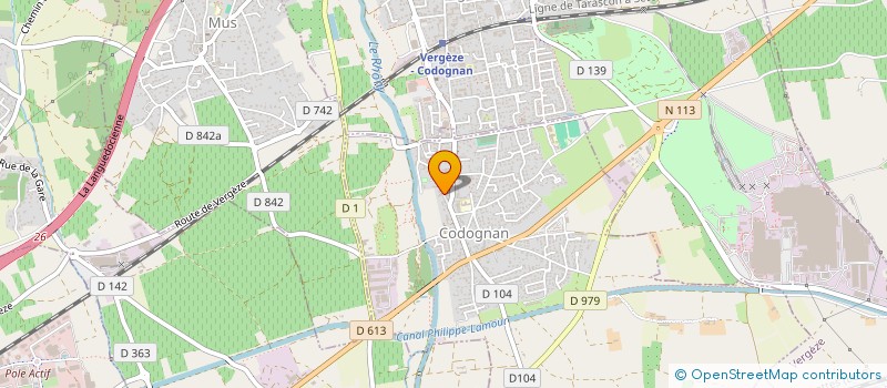 localisation de l'entreprise MADAME ELSA LAURENT  CODOGNAN