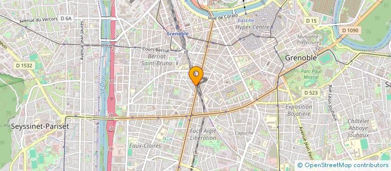 localisation de l'entreprise MADAME ELSA LE BROZEC à GRENOBLE