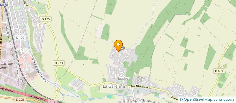 localisation de l'entreprise MADAME ELSA LE GALL  ESCHES