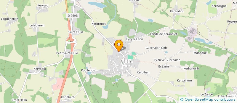 localisation de l'entreprise MADAME ELSA LE TROIDEC  INGUINIEL