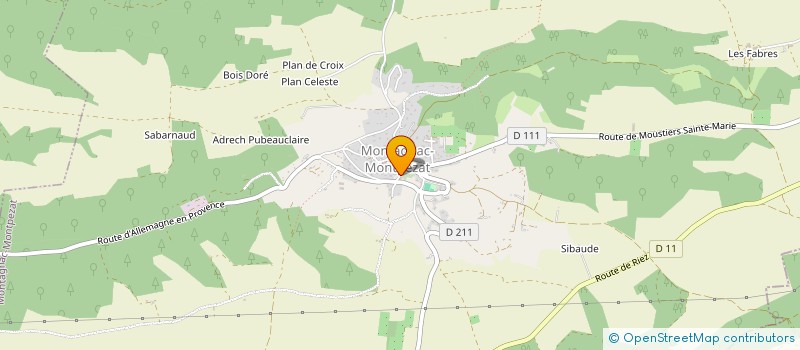 localisation de l'entreprise MADAME ELSA LECA  RIEZ