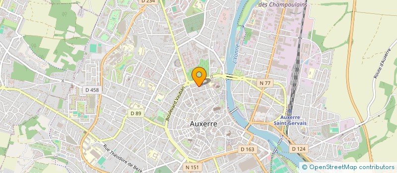 localisation de l'entreprise MADAME ELSA LECANEILLER à AUXERRE