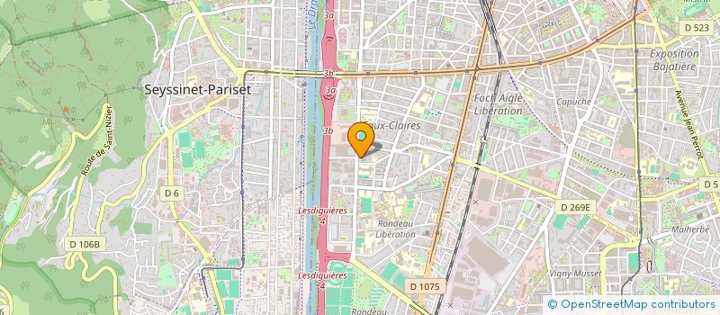 localisation de l'entreprise MADAME ELSA LECARPENTIER à GRENOBLE