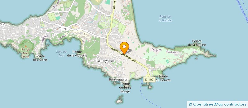 localisation de l'entreprise MADAME ELSA LECOCQ  HYERES