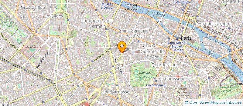 localisation de l'entreprise MADAME ELSA LEFEBVRE  PARIS