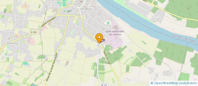 localisation de l'entreprise MADAME ELSA LEREBOURS à JARGEAU