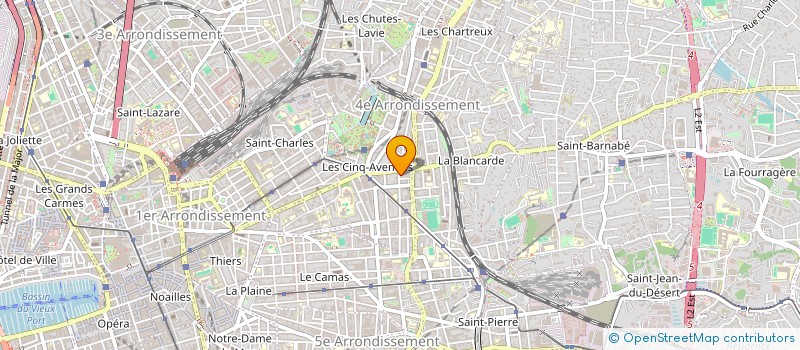 localisation de l'entreprise MADAME ELSA LETERRIER à MARSEILLE