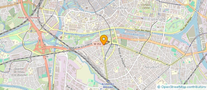 localisation de l'entreprise MADAME ELSA LOEWENGUTH à STRASBOURG