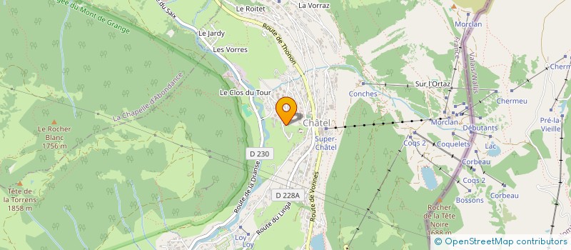 localisation de l'entreprise MADAME ELSA LONGUEPEE  CHATEL