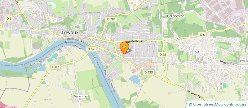 localisation de l'entreprise MADAME ELSA MAILLE à TREVOUX