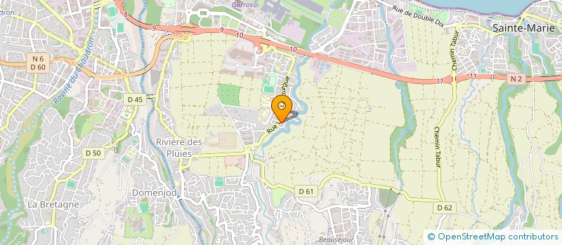 localisation de l'entreprise MADAME ELSA MANNOORETONIL  SAINTE-MARIE