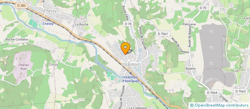 localisation de l'entreprise MADAME ELSA MARCHAND à CHATILLON