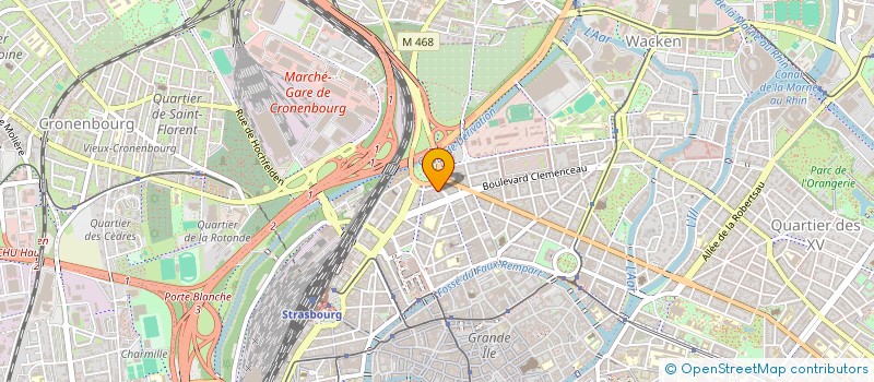 localisation de l'entreprise MADAME ELSA MAREAU à STRASBOURG