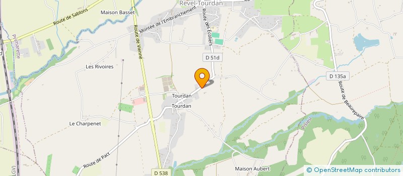 localisation de l'entreprise MADAME ELSA MARISSAL à REVEL-TOURDAN
