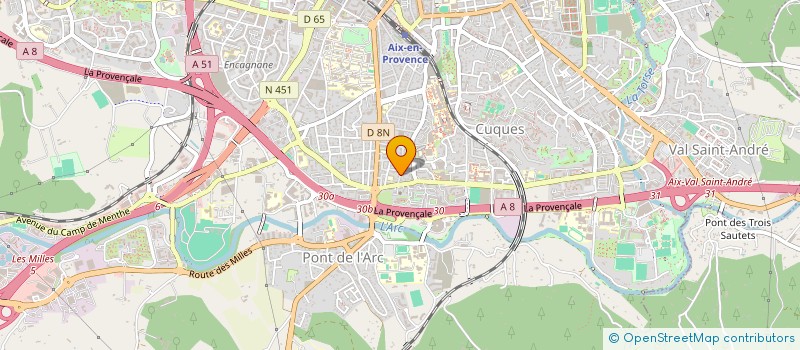 localisation de l'entreprise MADAME ELSA MARTIN à AIX-EN-PROVENCE