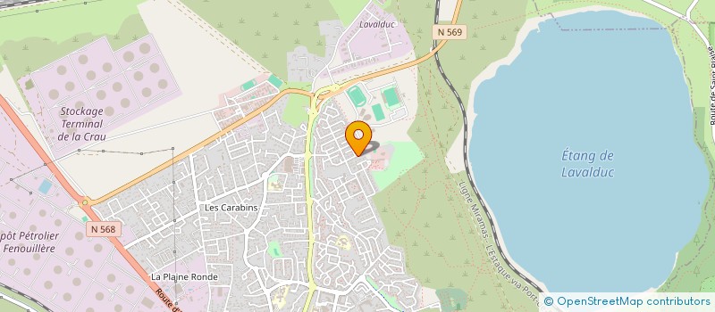 localisation de l'entreprise MADAME ELSA MARTINS  FOS-SUR-MER