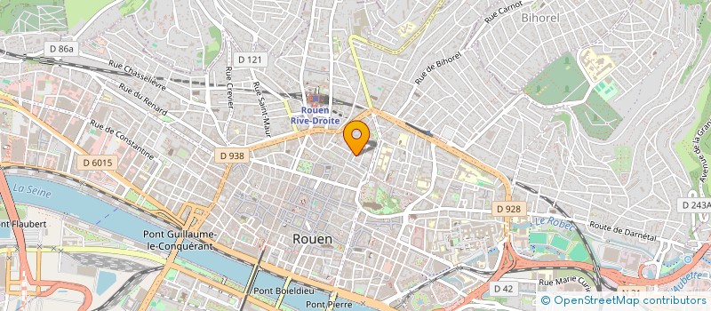 localisation de l'entreprise MADAME ELSA MARY à ROUEN