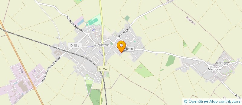 localisation de l'entreprise MADAME ELSA MAUDUIT  AVANTON