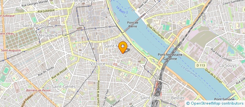 localisation de l'entreprise MADAME ELSA MELEY  BORDEAUX