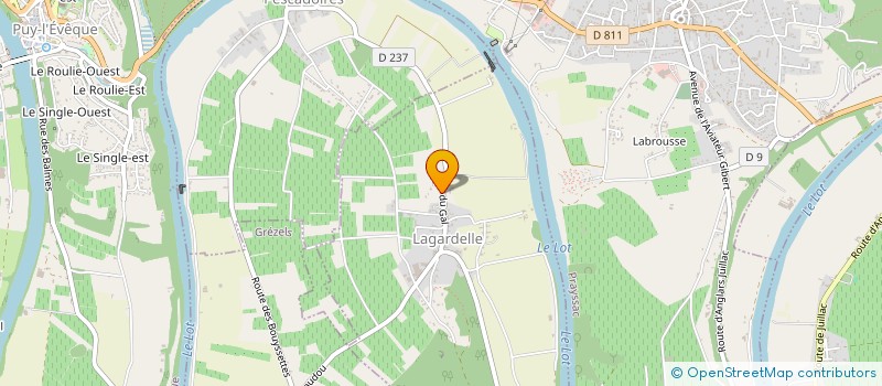 localisation de l'entreprise MADAME ELSA MENDES  PRAYSSAC