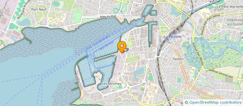 localisation de l'entreprise MADAME ELSA MESLET  LA ROCHELLE