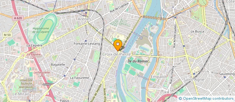 localisation de l'entreprise MADAME ELSA METZINGER  TOULOUSE