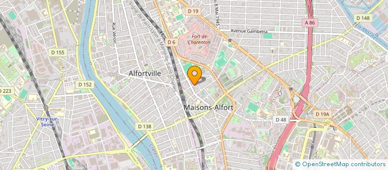 localisation de l'entreprise MADAME ELSA MILOVANOVIC à MAISONS-ALFORT