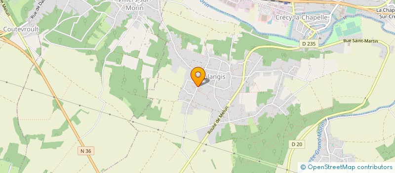 localisation de l'entreprise MADAME ELSA MOREIRA DA COSTA  VOULANGIS