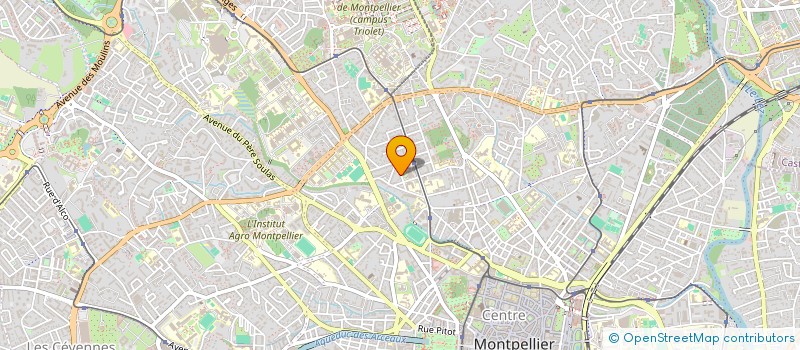 localisation de l'entreprise MADAME ELSA MOREL à MONTPELLIER
