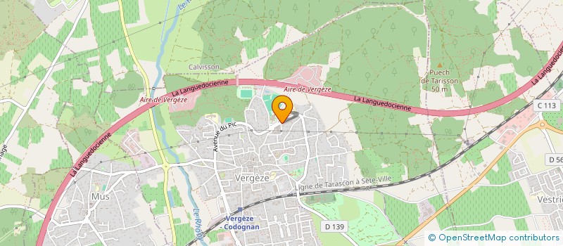 localisation de l'entreprise MADAME ELSA MUNOZ  VERGEZE