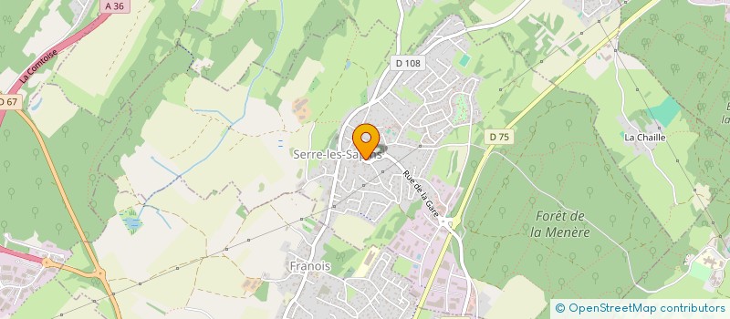 localisation de l'entreprise MADAME ELSA NICOTERA  SERRE-LES-SAPINS