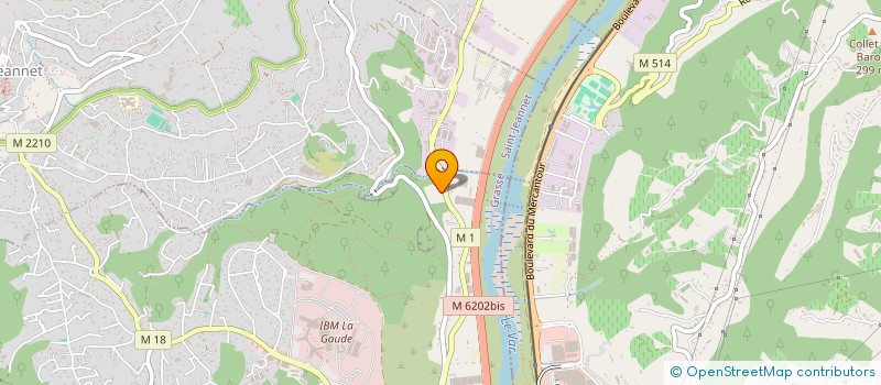 localisation de l'entreprise MADAME ELSA ODASSO  LA GAUDE