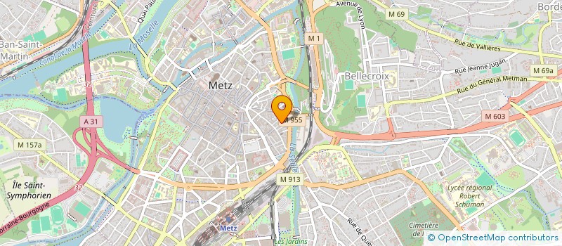 localisation de l'entreprise MADAME ELSA OFFRET  METZ