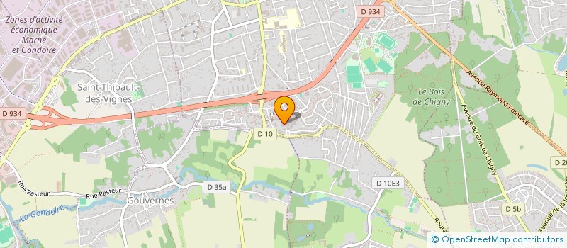 localisation de l'entreprise MADAME ELSA OLLIVIER  LAGNY-SUR-MARNE