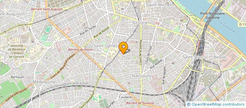 localisation de l'entreprise MADAME ELSA OTTO  BORDEAUX