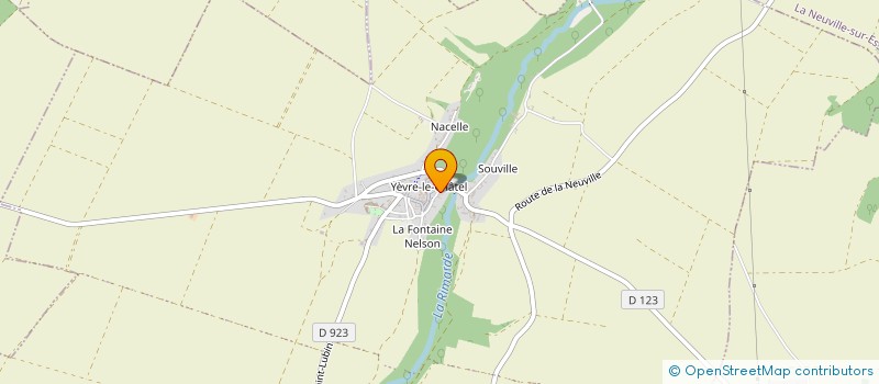 localisation de l'entreprise MADAME ELSA PAILLOUX à YEVRE-LA-VILLE