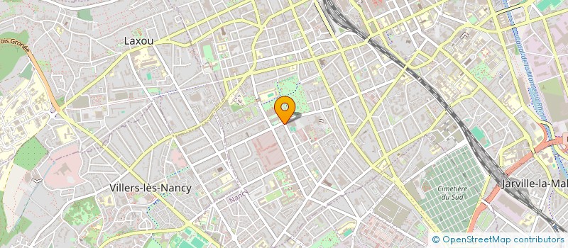 localisation de l'entreprise MADAME ELSA PAQUIN  NANCY