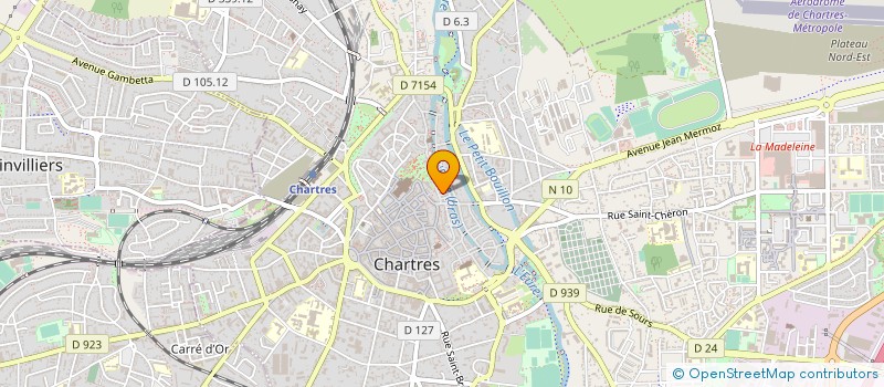 localisation de l'entreprise MADAME ELSA PELLISSIER à CHARTRES