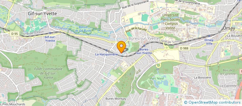 localisation de l'entreprise MADAME ELSA PEREZ  BURES-SUR-YVETTE