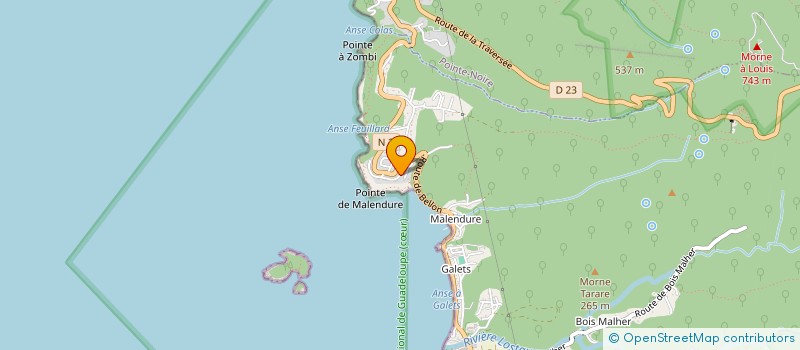 localisation de l'entreprise MADAME ELSA PERSANIE--ABENAQUI  BOUILLANTE