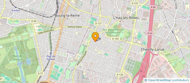 localisation de l'entreprise MADAME ELSA PERSANT  L'HAY-LES-ROSES