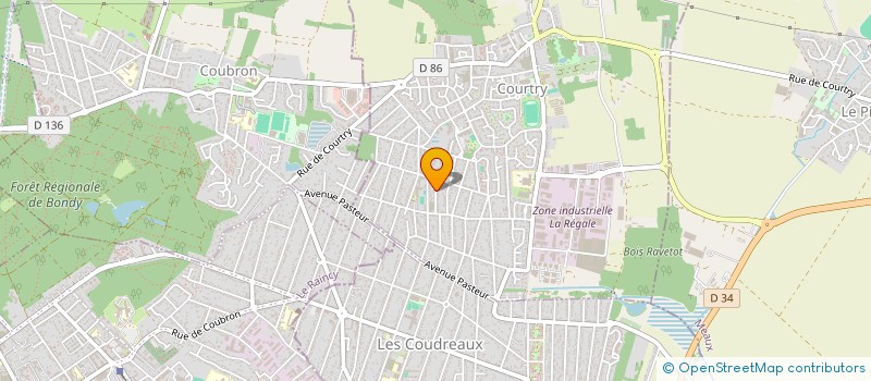 localisation de l'entreprise MADAME ELSA PETIT  COURTRY