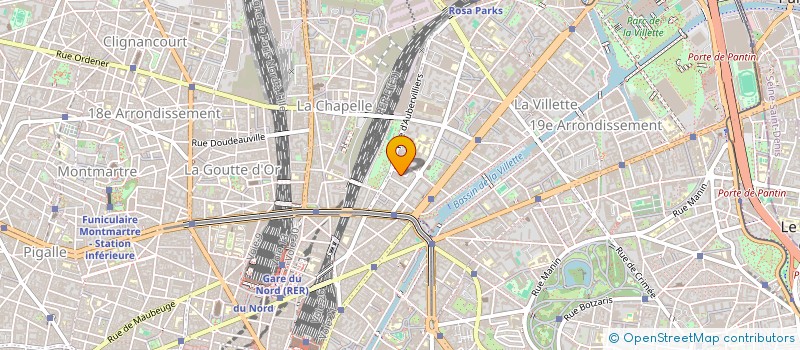 localisation de l'entreprise MADAME ELSA PEYRONNE  PARIS