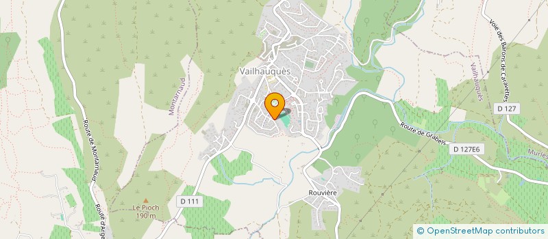 localisation de l'entreprise MADAME ELSA PHARABET  VAILHAUQUES