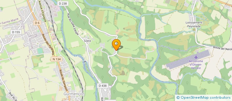 localisation de l'entreprise MADAME ELSA PUECH  OLORON-SAINTE-MARIE