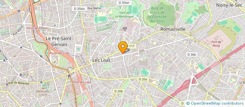 localisation de l'entreprise MADAME ELSA-QUE HA-PHAM à LES LILAS