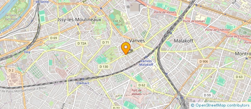 localisation de l'entreprise MADAME ELSA RAMIREZ  VANVES