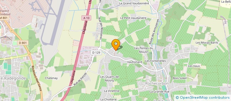 localisation de l'entreprise MADAME ELSA REBBOH  ROCHECORBON