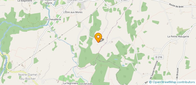localisation de l'entreprise MADAME ELSA REGNE à ATHIS-VAL DE ROUVRE