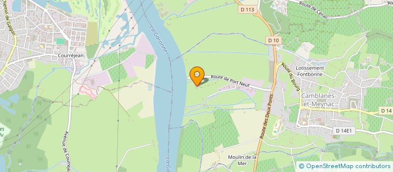 localisation de l'entreprise MADAME ELSA RELEXANS  CAMBLANES-ET-MEYNAC